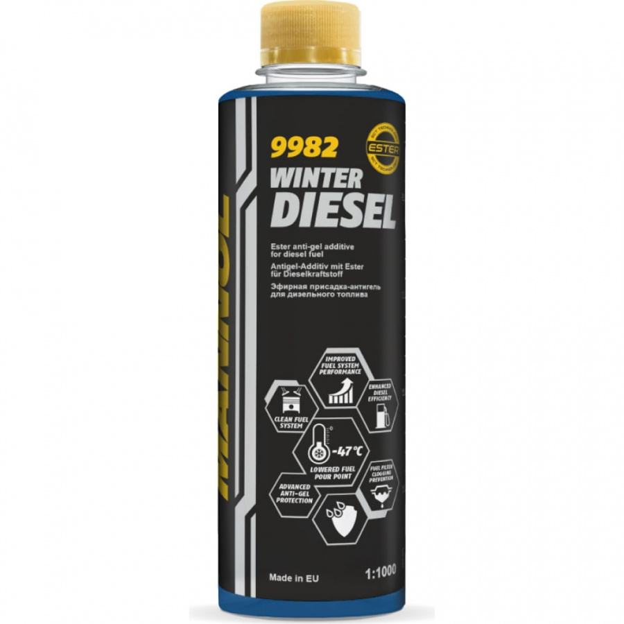 Зимний антигель дизельного топлива MANNOL WINTER DIESEL