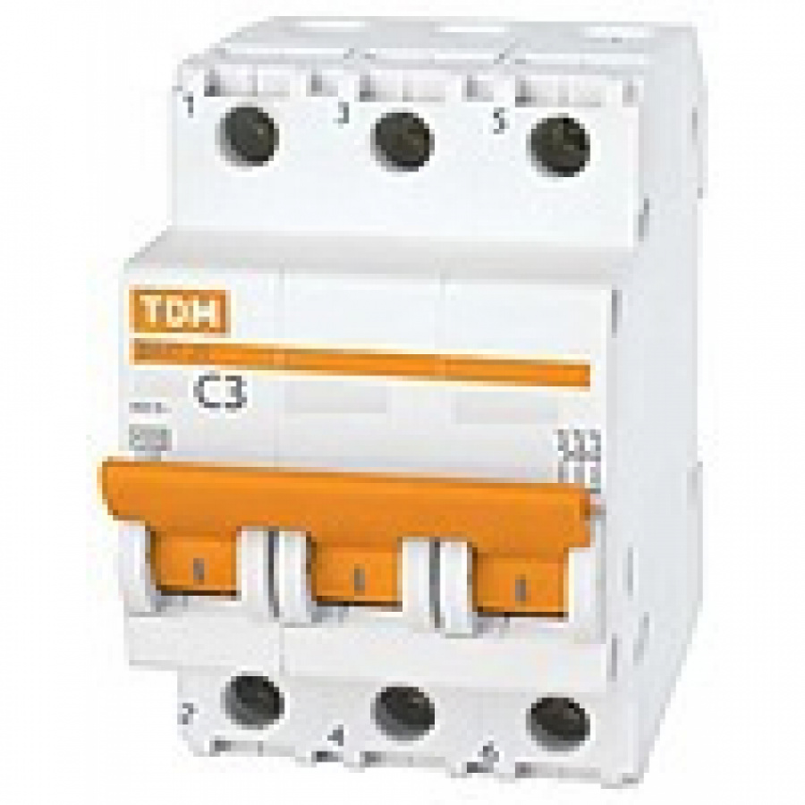 Автомат TDM ВА47-63 3Р, 32 А, 4,5 кА, С