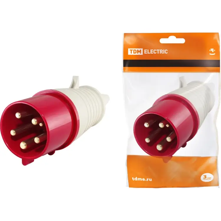 Вилка TDM ELECTRIC 015 SQ0601-0003 Вилка TDM ELECTRIC 015 SQ0601-0003