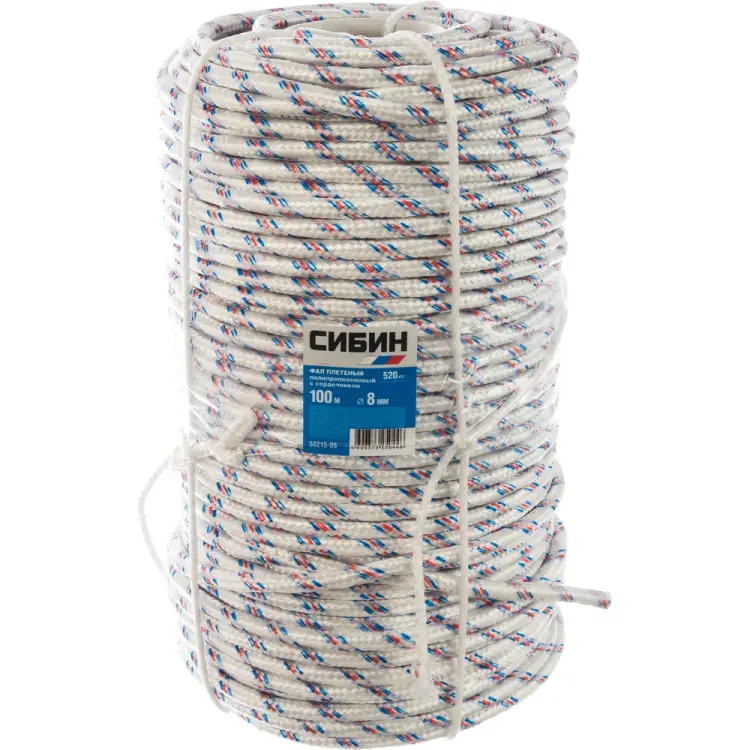 Плетёный фал СИБИН 50215-08
