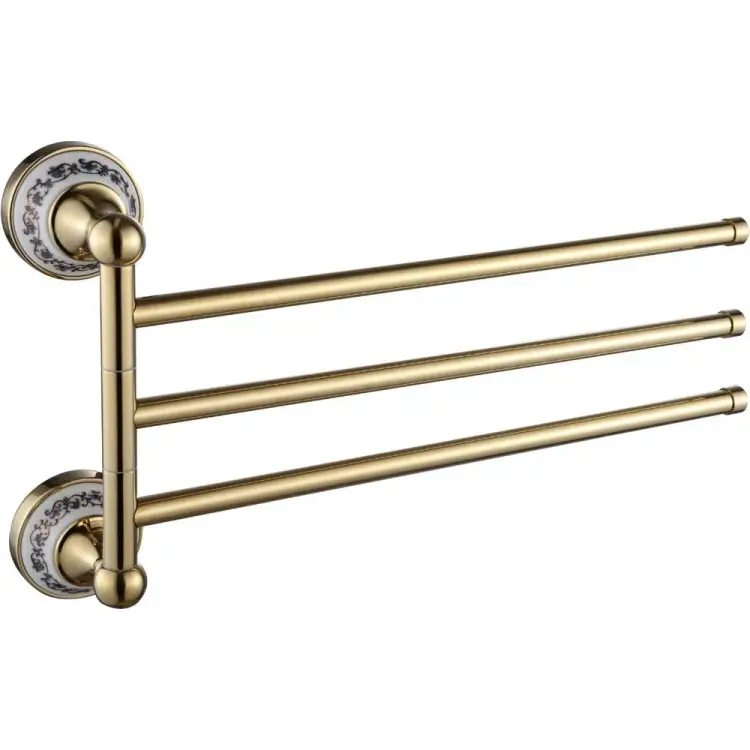 Поворотный тройной держатель для полотенец Savol S-06803B Поворотный тройной держатель для полотенец Savol S-06803B