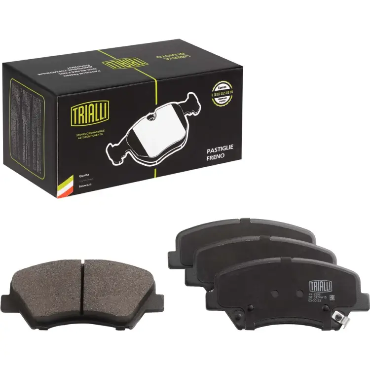 Тормозные дисковые передние колодки для Kia Ceed (12-) / с тормозной системой Bosch R15 TRIALLI PF 2208 Тормозные дисковые передние колодки для Kia Ceed (12-) / с тормозной системой Bosch R15 TRIALLI PF 2208