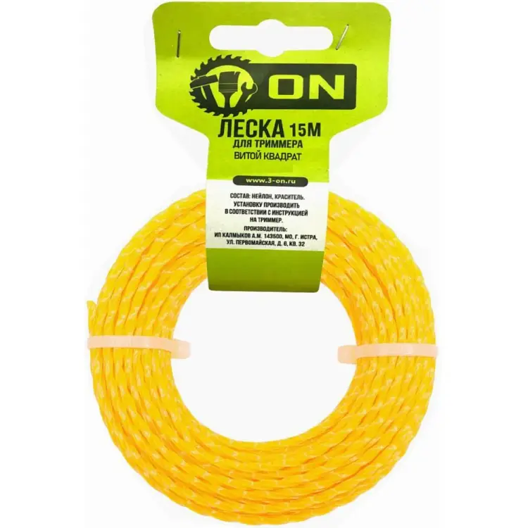 Леска для триммера On 15-01-024