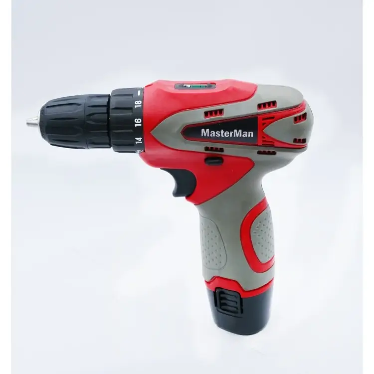 Дрель шуруповерт MasterMan 12 В, 1,3 Ач, 1 аккамулятор Li-Ion 31DY16 Дрель шуруповерт MasterMan 12 В, 1,3 Ач, 1 аккамулятор Li-Ion 31DY16