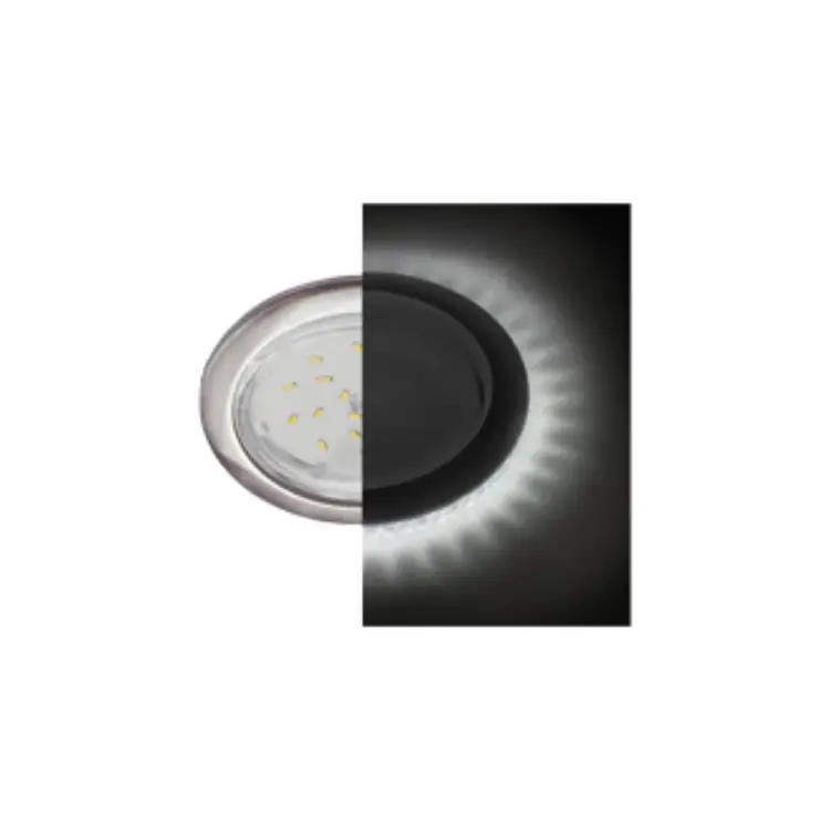 Встраиваемый светильник Ecola gx53 h4 ld5300 SS53LDEFB