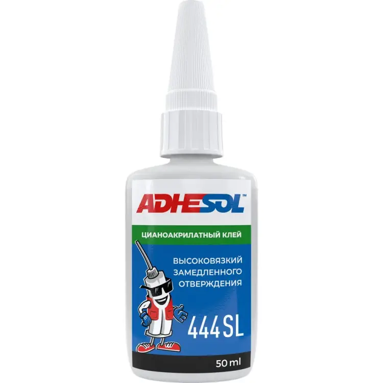 Цианоакрилатный клей ADHESOL 444sl 444103