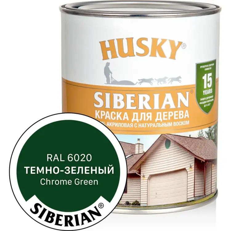 Акриловая краска для дерева HUSKY 31944