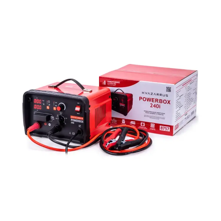 Инверторное пуско-зарядное устройство KVAZARRUS powerbox 240i 8757 Инверторное пуско-зарядное устройство KVAZARRUS powerbox 240i 8757