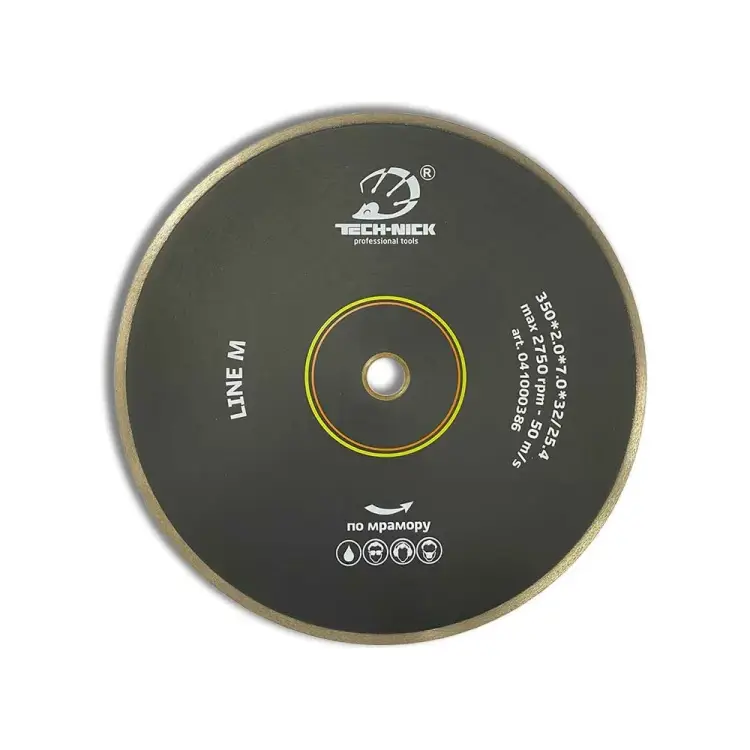 Сплошной алмазный диск по мрамору TECH-NICK LINE M 041000386