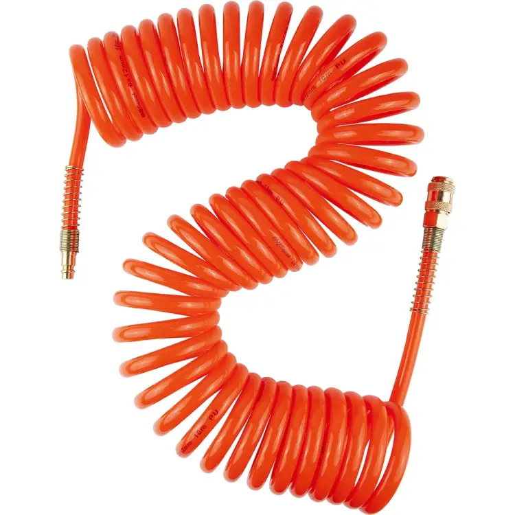 Пневматический спиральный шланг AV Steel AV-700010