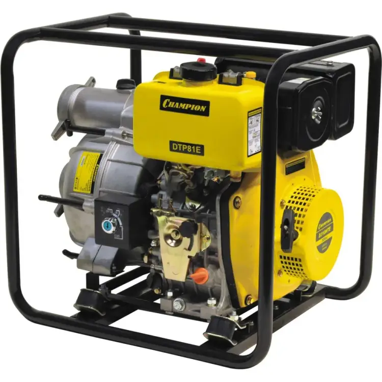 Дизельная мотопомпа Champion DTP81E