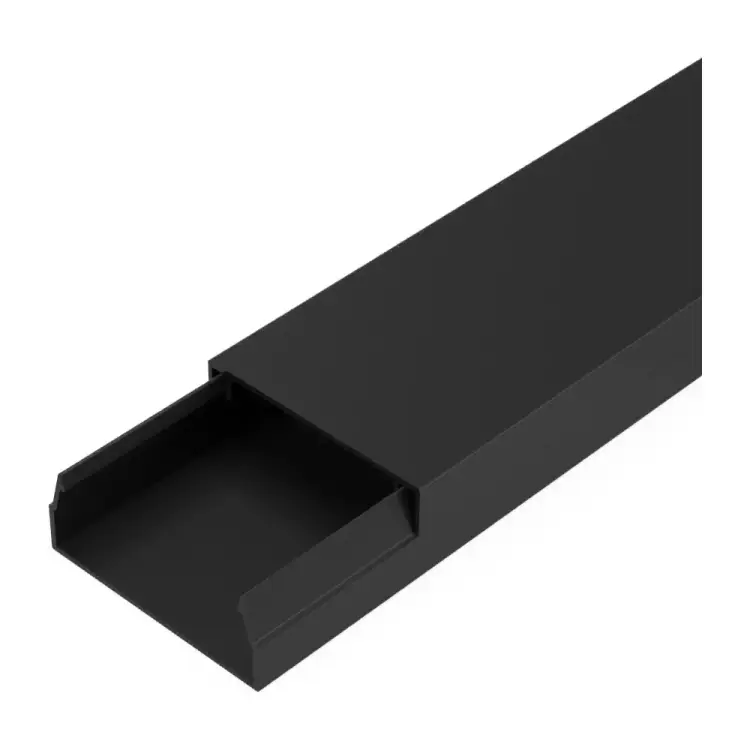 Кабель-канал Промрукав черный 2-й замок в п/э 40x16 2м PR03.0214