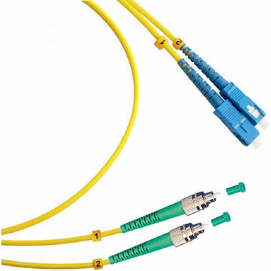 Дуплексный оптический патч-корд TopLan DPC-TOP-652-FC/A-SC/U-1.5