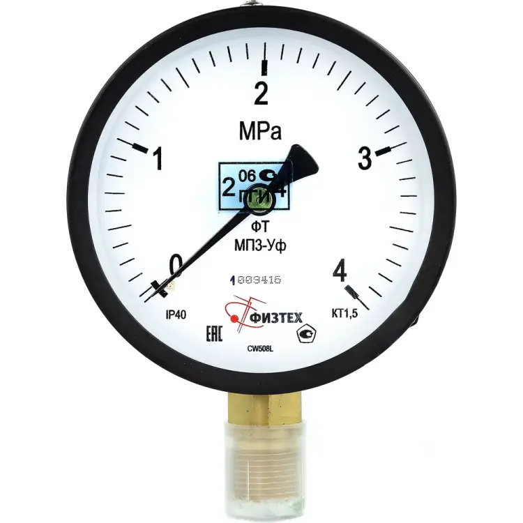 Манометр ПО Физтех, АО МП3-Уф 4687205178435