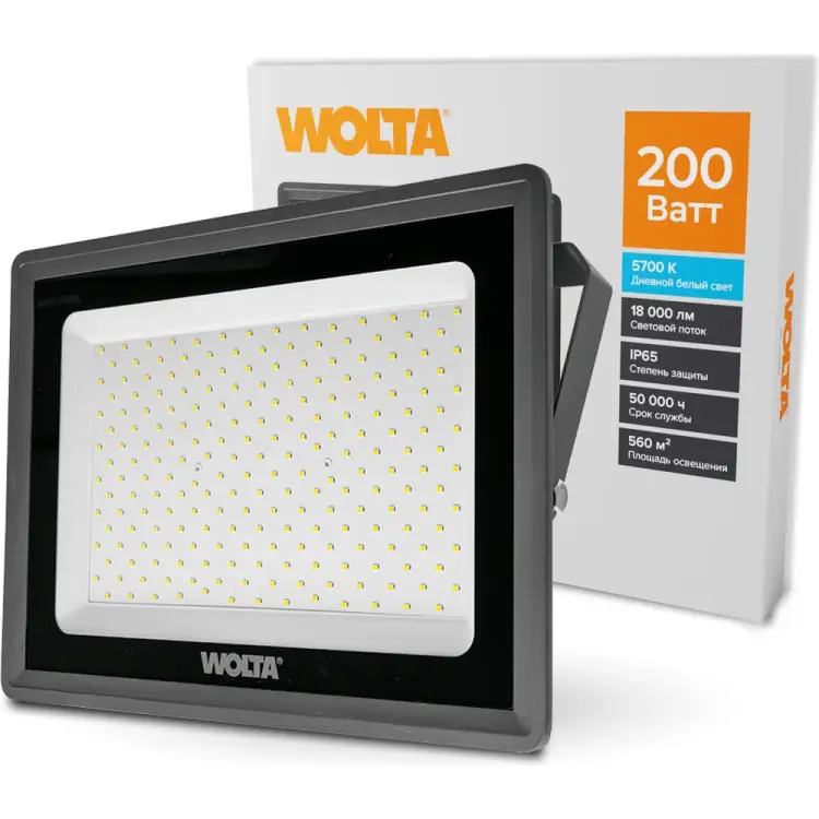 Светодиодный прожектор Wolta WFL-200W/06