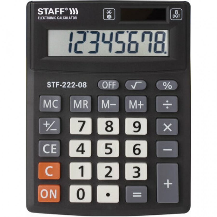 Калькулятор Citizen cmb801bk, 8-разрядный, черный