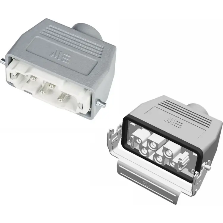 Прямоугольный промышленный разъем Mete Enerji H6K-BM-BZF 685758K Прямоугольный промышленный разъем Mete Enerji H6K-BM-BZF 685758K