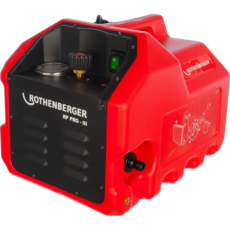 Электрический насос для опрессовки трубопроводных систем Rothenberger RP PRO-3 61185