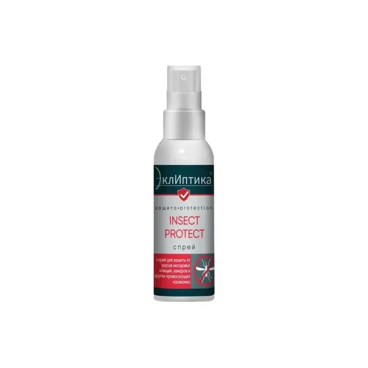 Спрей защитный от клещей и других кровососущих ЭклИптика INSECT PROTECT 1995065