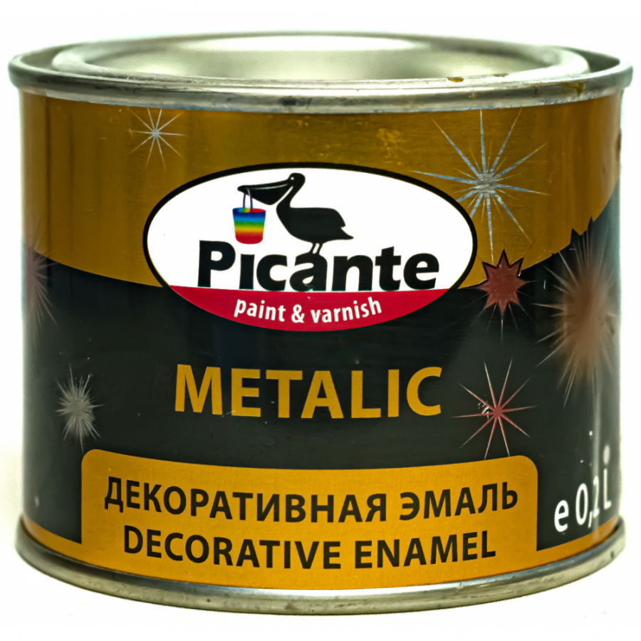 Декоративная эмаль Picante METALIC