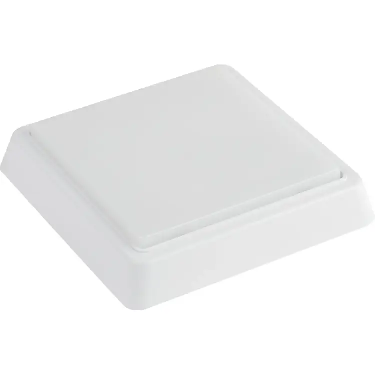 Светодиодный светильник жкх ЭРА SPB-302-2-4K-15 IP40 15Вт 1200Лм 4000К акустический датчик, квадрат, Б0055050