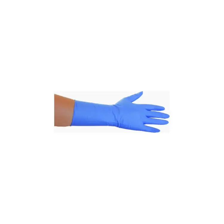 Нитриловые перчатки EcoLat Long Cuff 3150/XL Нитриловые перчатки EcoLat Long Cuff 3150/XL