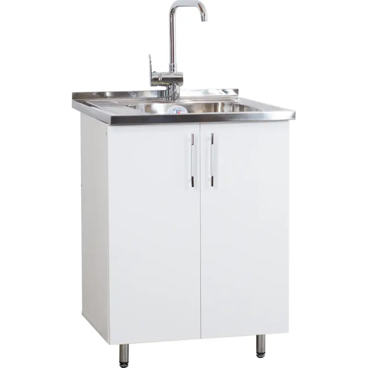 Тумба SANTREK 60*50 (2 дверцы) белый металлик фасад МДФ 47966