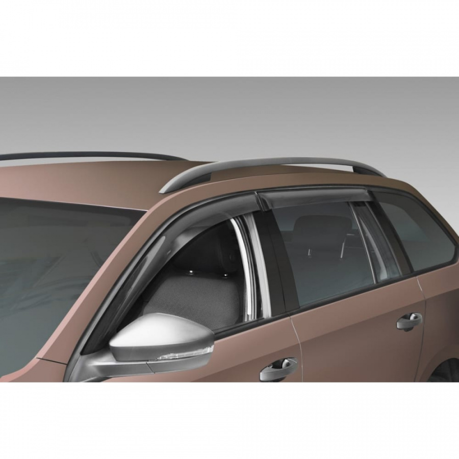 Дефлекторы для окон Skoda Octavia A7 универсал 2013- Rival Premium