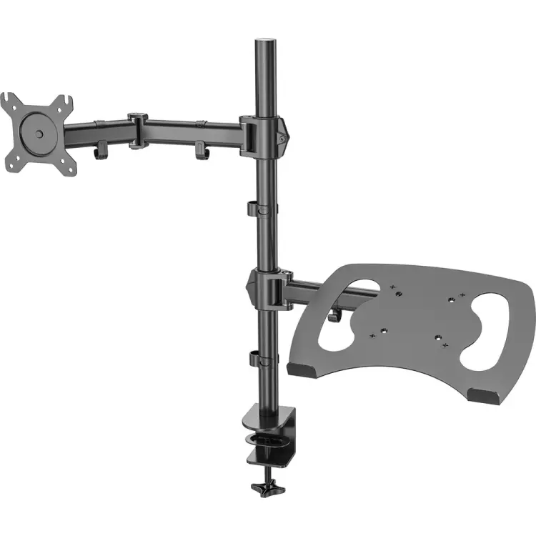 Кронштейн для монитора/ноутбука Cactus CS-VM-LH07-BK