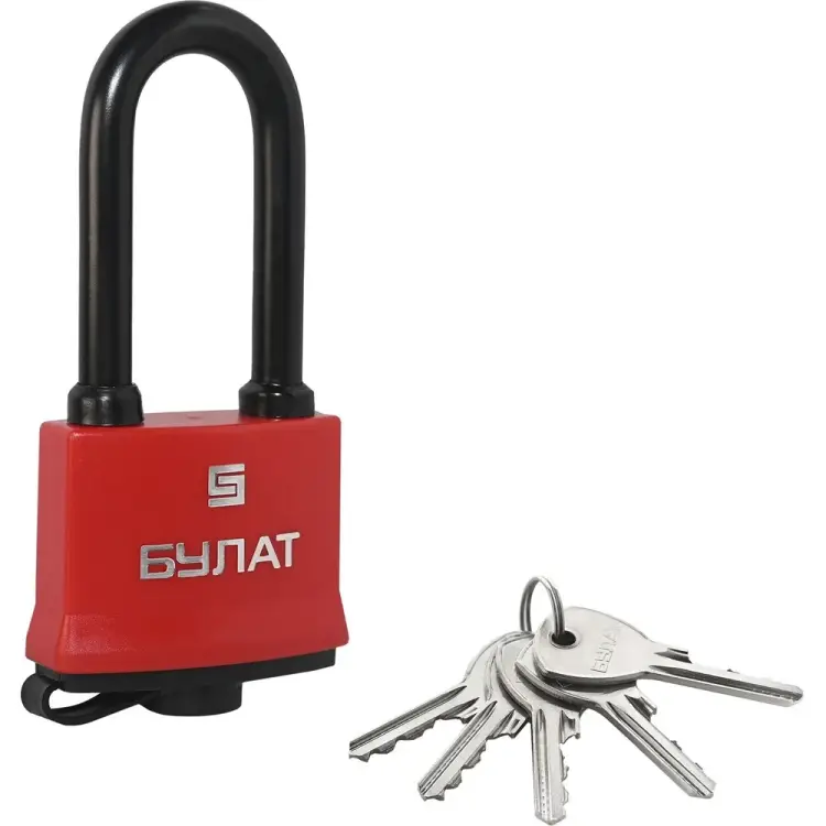 Всепогодный навесной замок БУЛАТ ВС 1-П54-01 ПЛ 15855