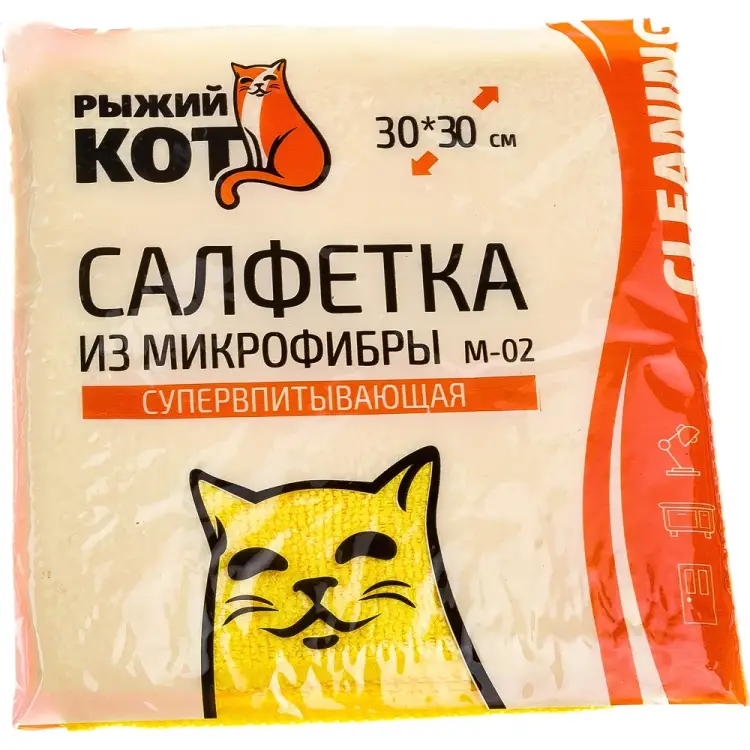 Салфетка Рыжий кот M-02 310203