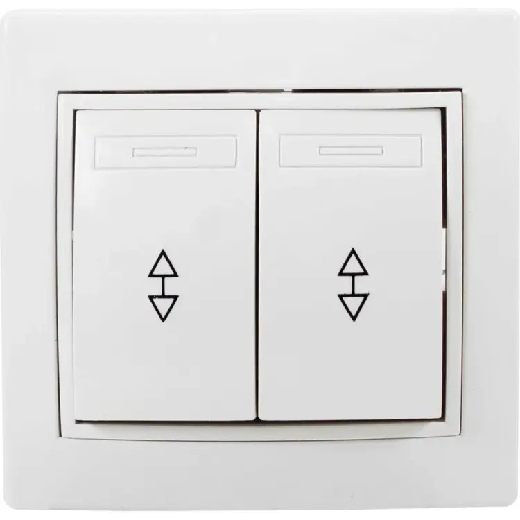 Проходной двухклавишный выключатель Jilion 9533140