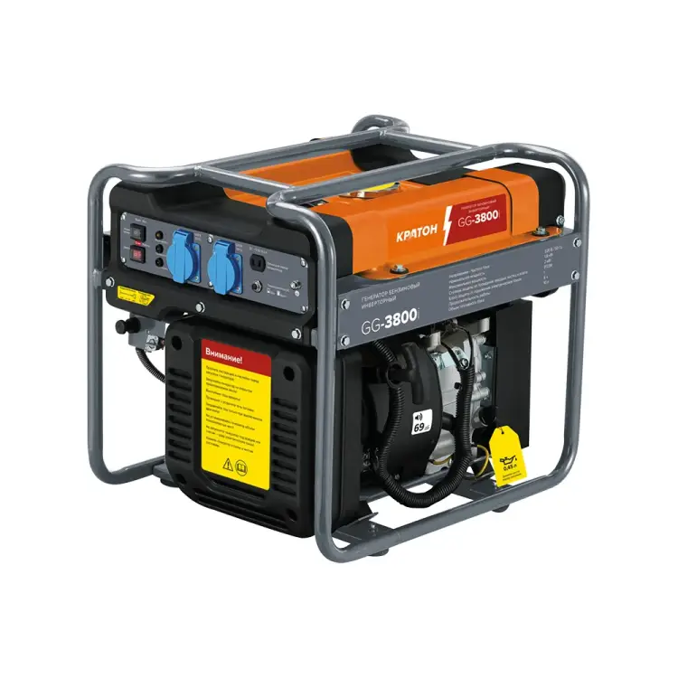 Инверторный бензиновый генератор Кратон GG-3800i 3 08 04 022
