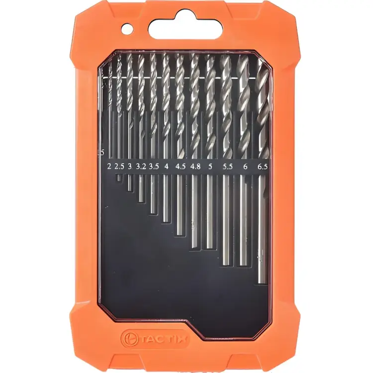 Набор сверл по металлу TACTIX 410085