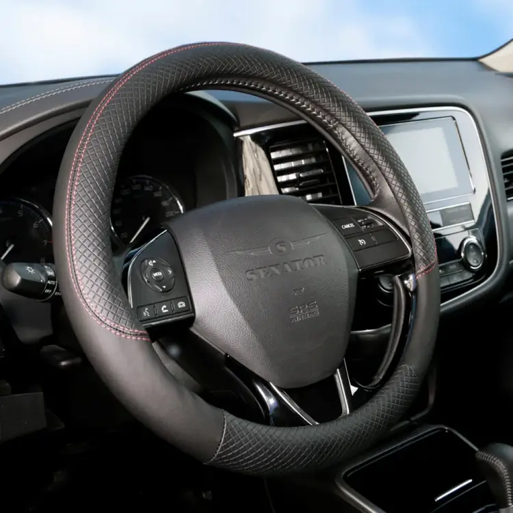 Стеганая оплетка на руль SENATOR Laredo OPLS1601