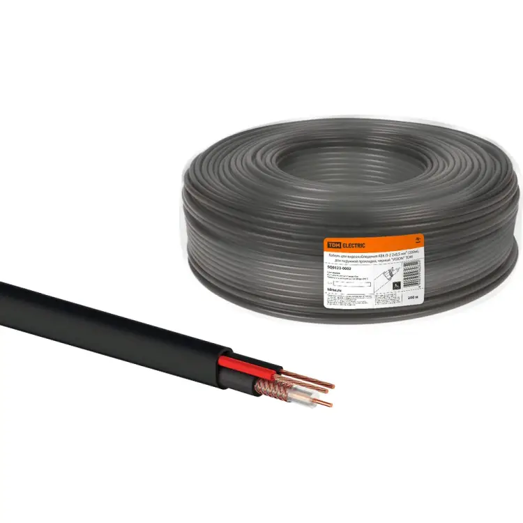 Кабель для видеонаблюдения для наружной прокладки TDM ELECTRIC SQ0123-0002