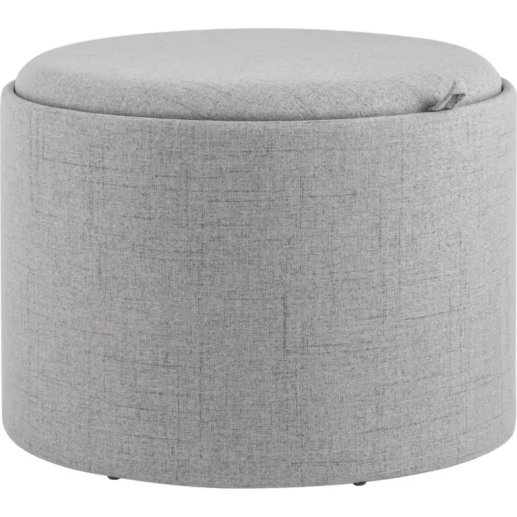 Пуф Стул Груп Хюгге L, с ящиком, рогожка серая 19B260LL Y13-8 Пуф Стул Груп Хюгге L, с ящиком, рогожка серая 19B260LL Y13-8