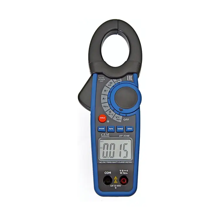 Профессиональные токовые клещи СЕМ DT-3348 480403