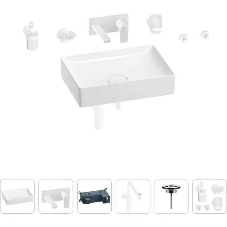 Раковина для ванной Wellsee Pure BY 201006445