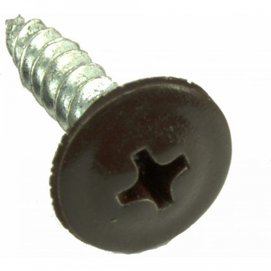 Острый саморез КРЕП-КОМП 4,2х13 RAL8017 (1500 шт.)