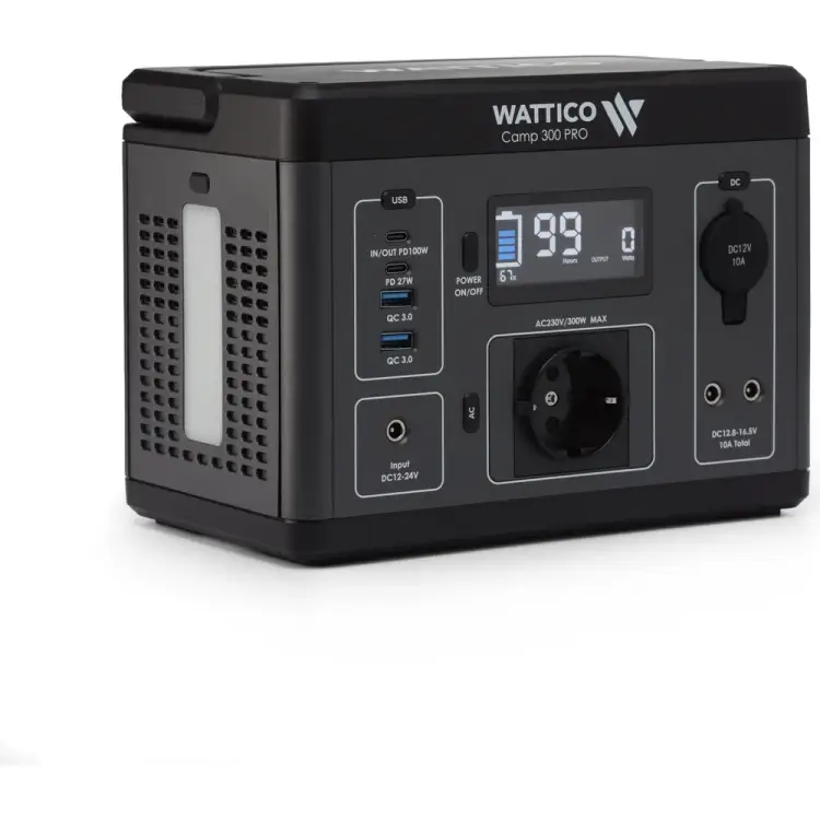 Портативная зарядная станция WATTICO Camp 300 Pro 00-00000053