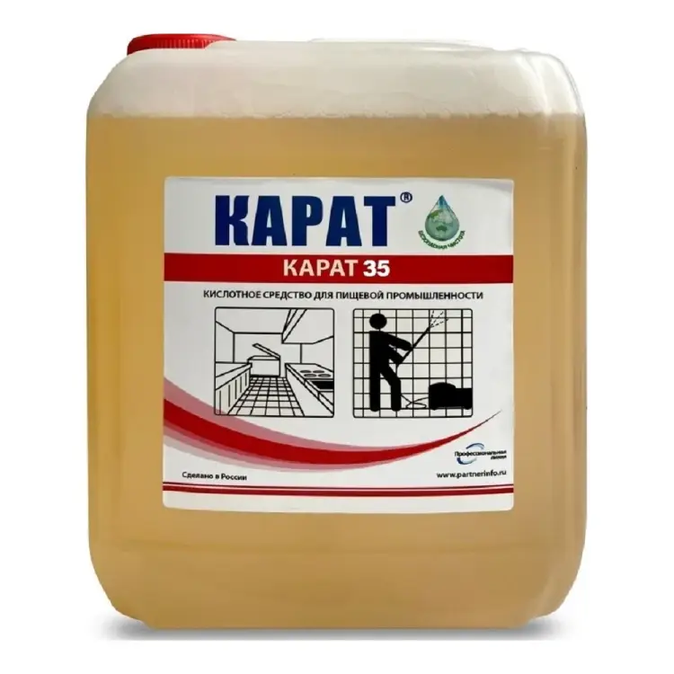 Кислотное беспенное моющее средство Карат 5 л 4607002306015