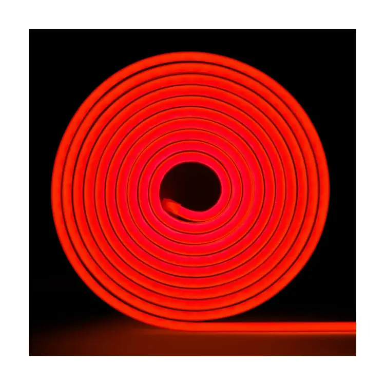 Неоновая светодиодная лента MAKSILED ML-NF-24V-0612-Red