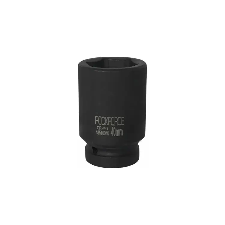 Ударная шестигранная удлиненная головка торцевая Rockforce RF-48510040