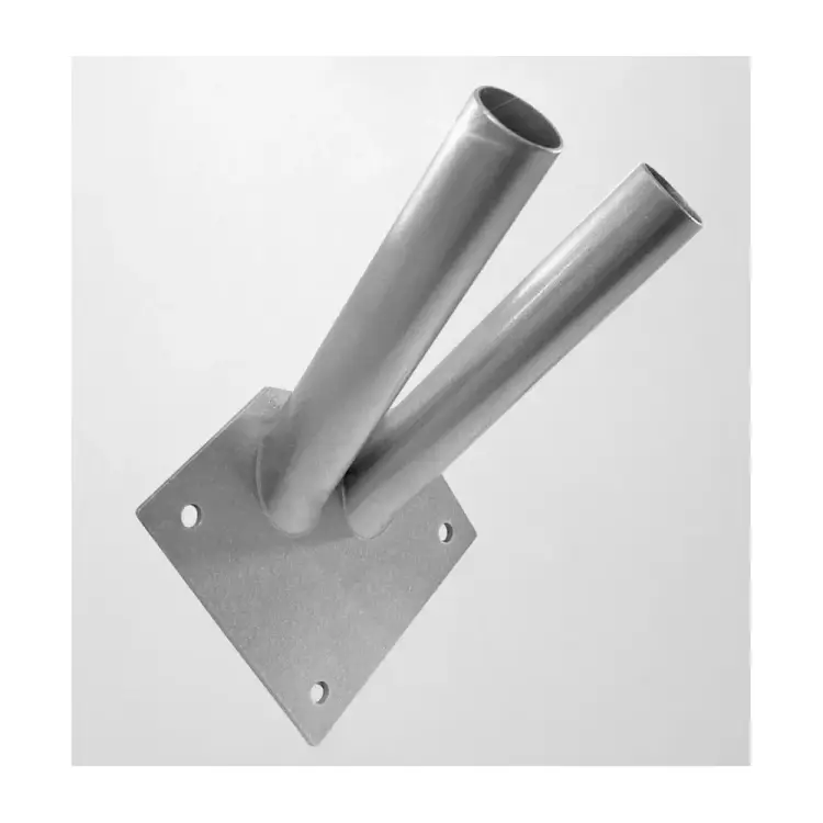 Двухрожковый настенный кронштейн для флага PALITRA TECHNOLOGY 50500-2-AISI