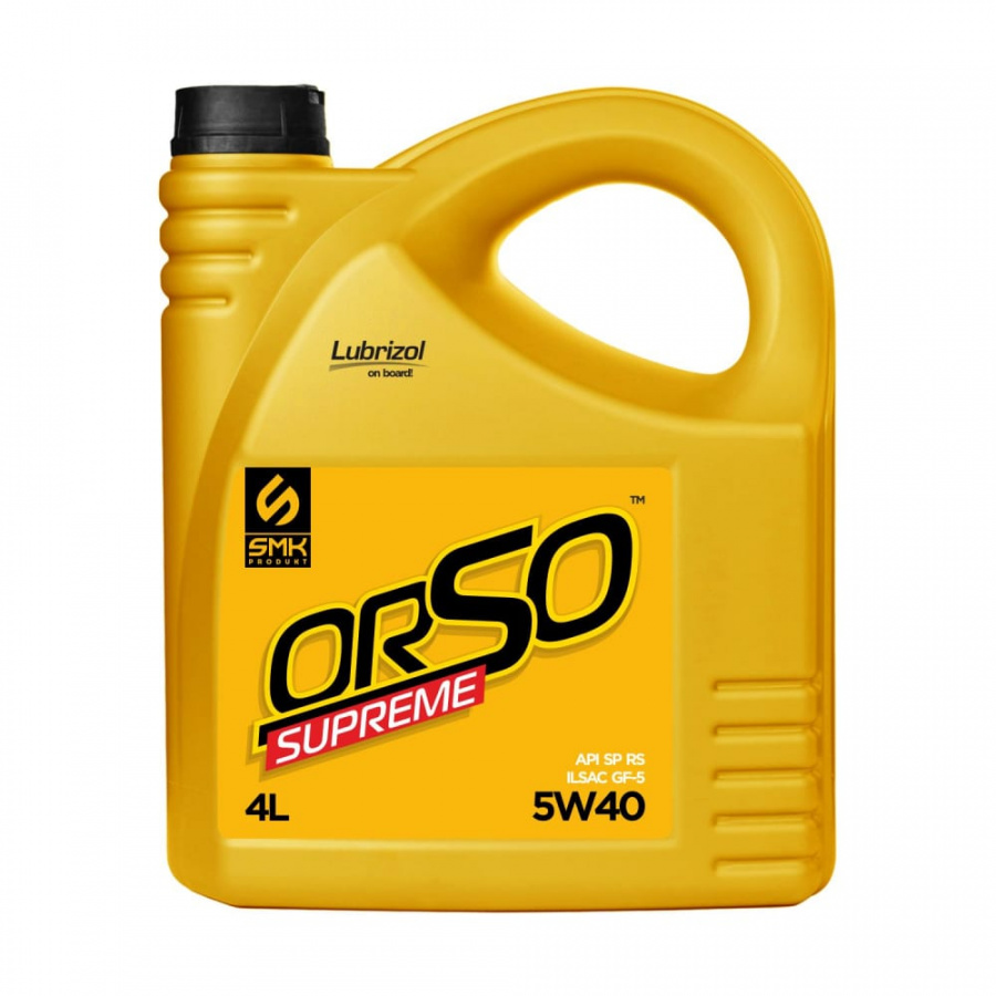 Универсальное моторное масло SMK Orso Supreme 540 5W-40 API SP RC