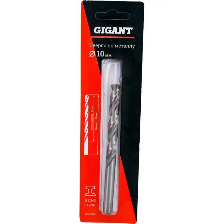Сверло по металлу Gigant DBM 11131