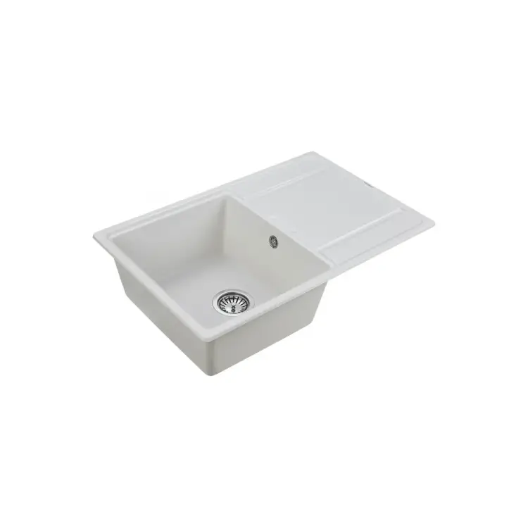 Кварцевая мойка Paulmark FLUGEN PM217850-WH Кварцевая мойка Paulmark FLUGEN PM217850-WH