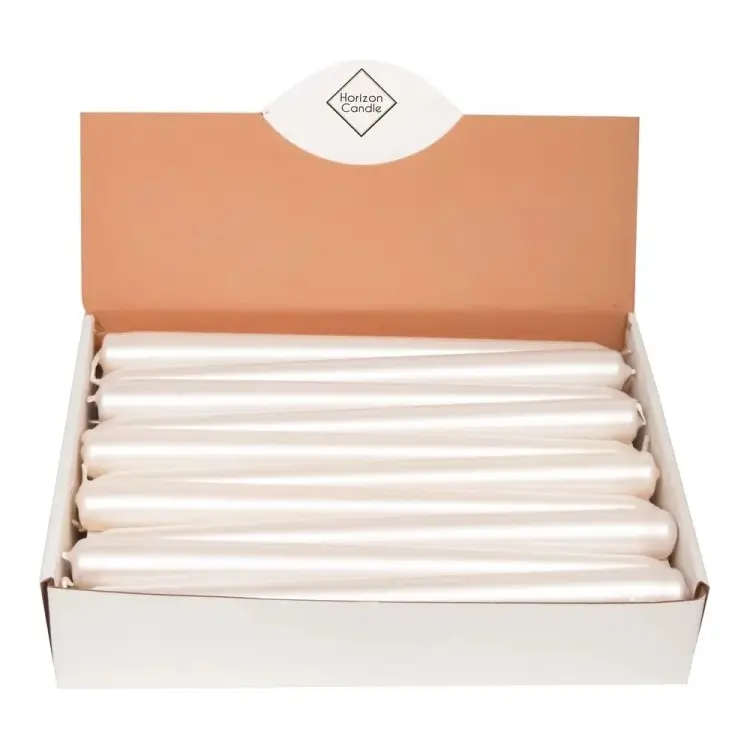 Коническая свеча MIR LIGHT ЭКОНОМ КРЕМОВАЯ HorizonCandle СС-68968