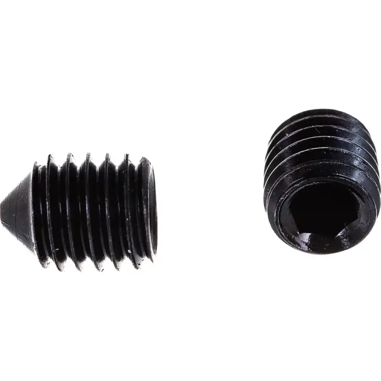 Оксидированный установочный винт ЦКИ М8х10 DIN914 51499